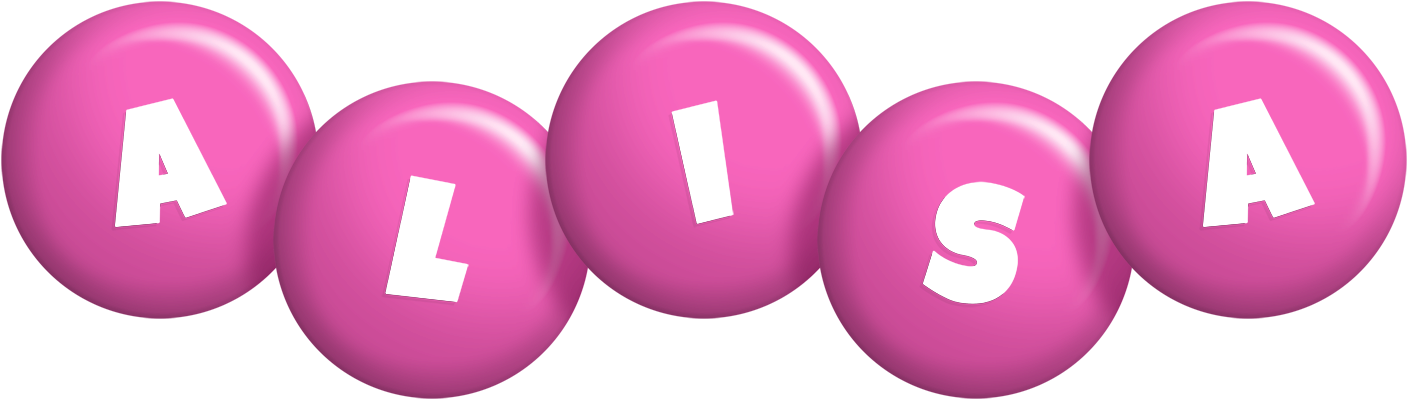 Alisa candy-pink logo