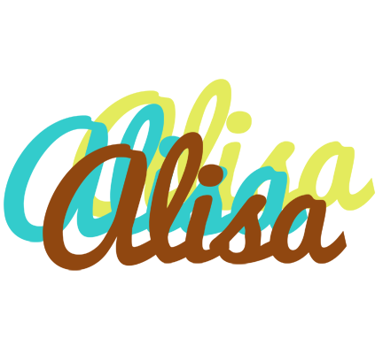 Alisa cupcake logo