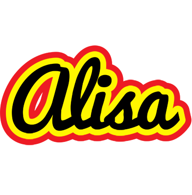Alisa flaming logo