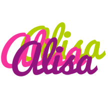 Alisa flowers logo