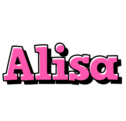 Alisa girlish logo