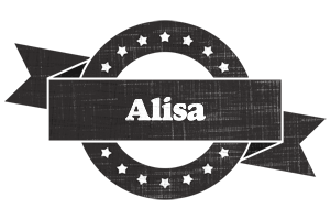 Alisa grunge logo