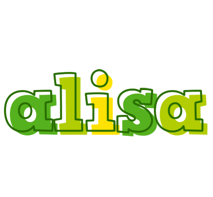 Alisa juice logo