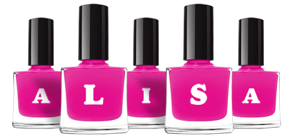 Alisa nails logo