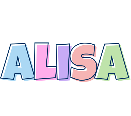 Alisa pastel logo