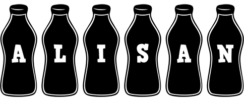 Alisan bottle logo