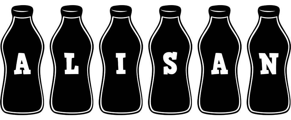 Alisan bottle logo