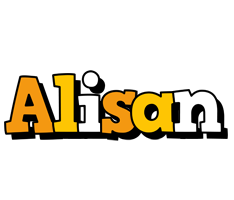 Alisan cartoon logo