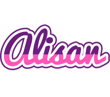 Alisan cheerful logo