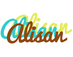 Alisan cupcake logo