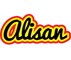 Alisan flaming logo