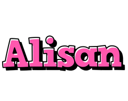 Alisan girlish logo