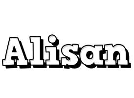 Alisan snowing logo