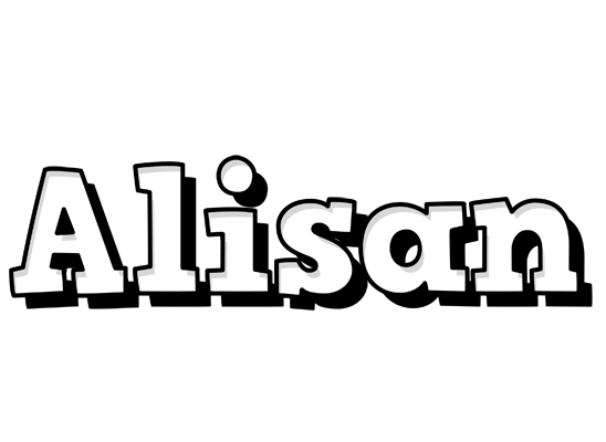 Alisan snowing logo