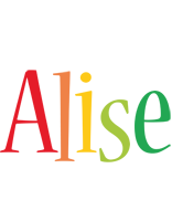 Alise birthday logo