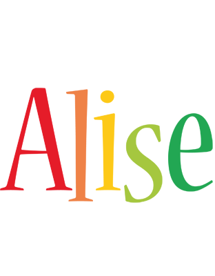 Alise birthday logo