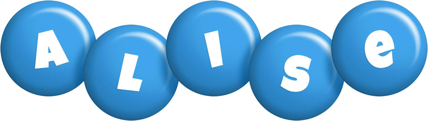 Alise candy-blue logo