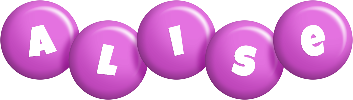 Alise candy-purple logo