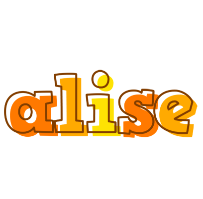 Alise desert logo