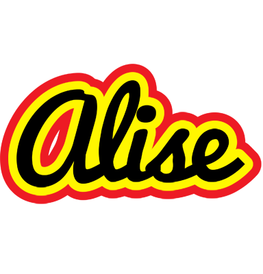 Alise flaming logo