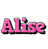 Alise girlish logo