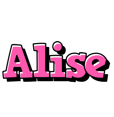 Alise girlish logo