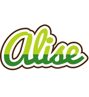 Alise golfing logo