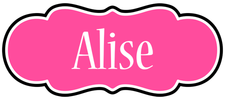 Alise invitation logo