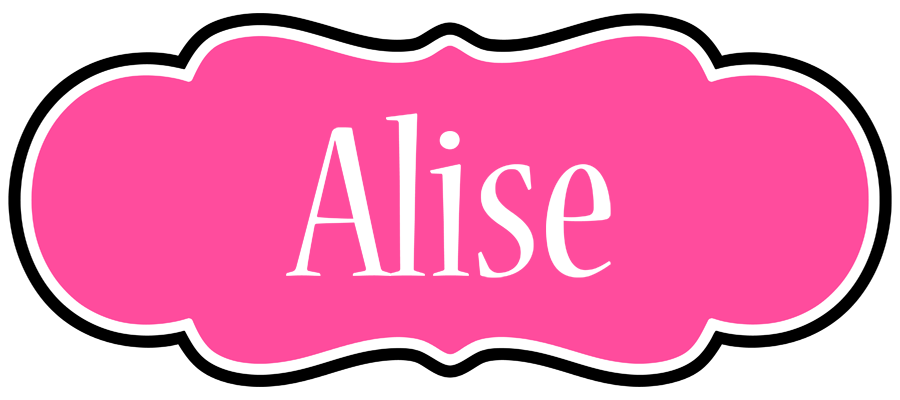 Alise invitation logo