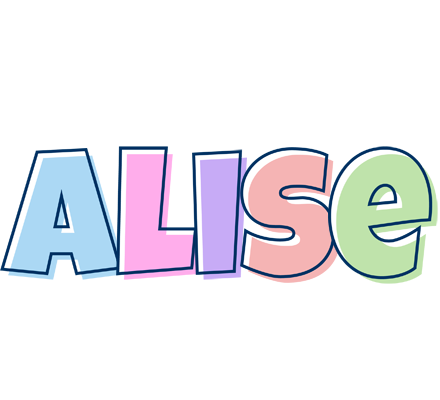 Alise pastel logo