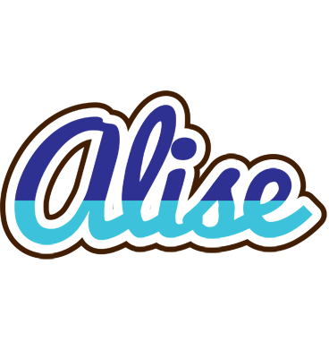 Alise raining logo