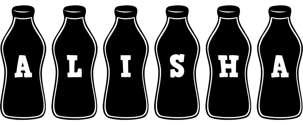 Alisha bottle logo