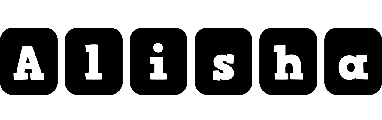 Alisha box logo