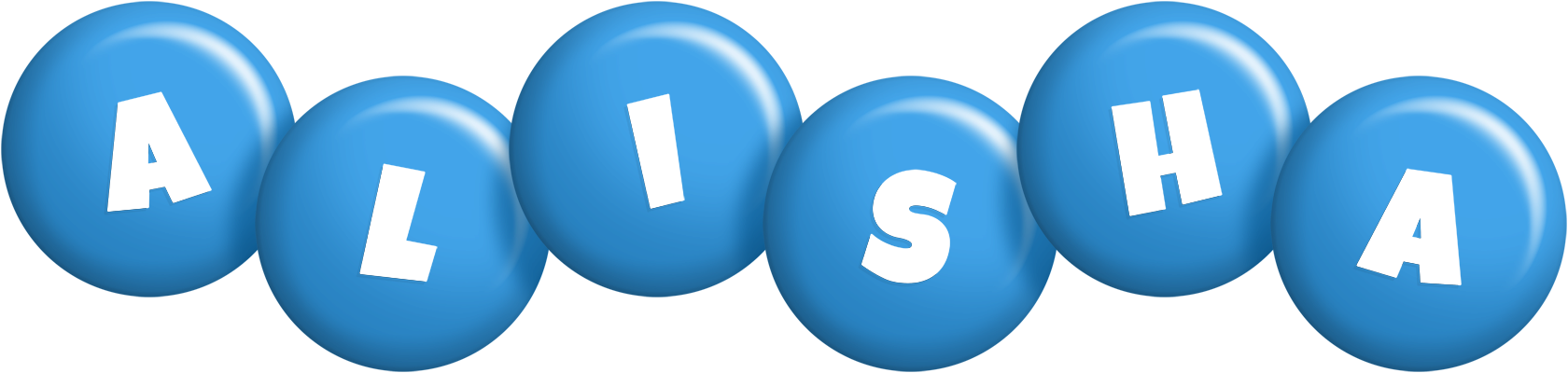 Alisha candy-blue logo
