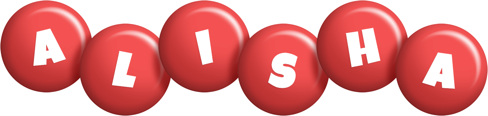 Alisha candy-red logo