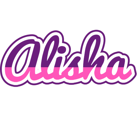 Alisha cheerful logo