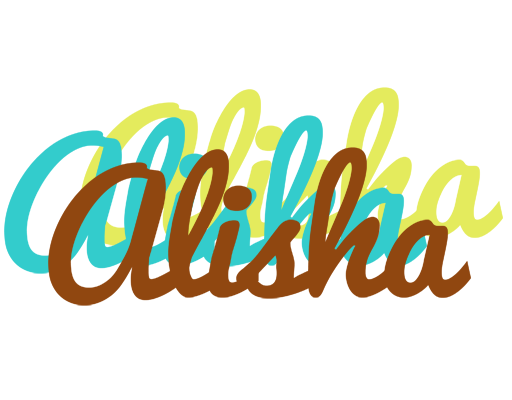 Alisha cupcake logo