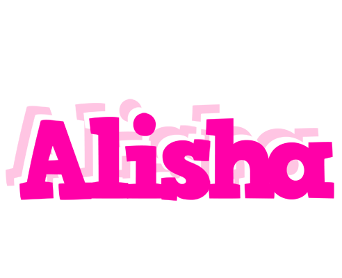 Alisha dancing logo