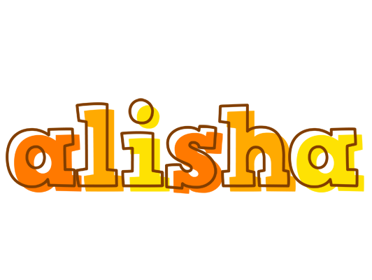 Alisha desert logo