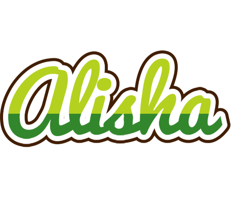 Alisha golfing logo