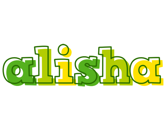 Alisha juice logo