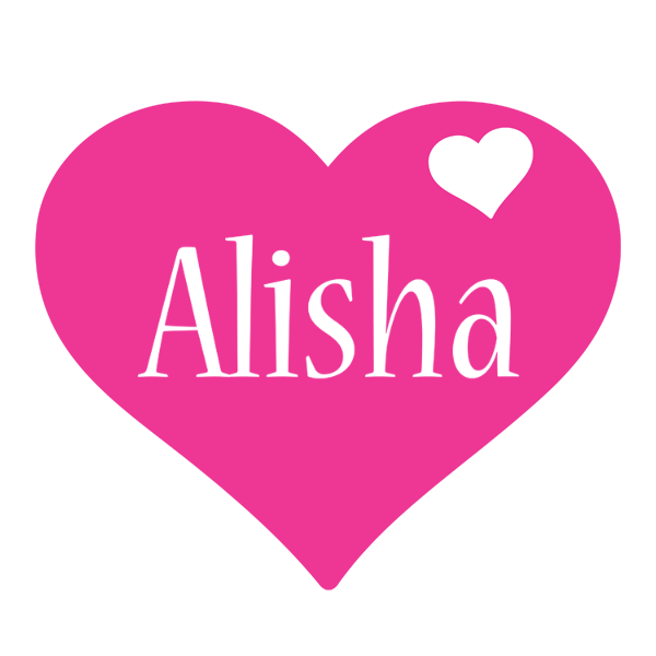 Alisha love-heart logo
