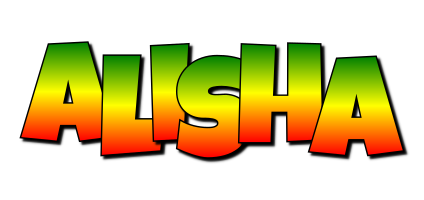 Alisha mango logo
