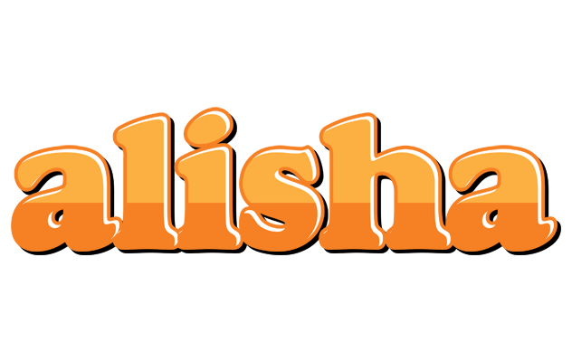 Alisha orange logo