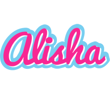 Alisha popstar logo