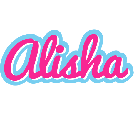 Alisha popstar logo