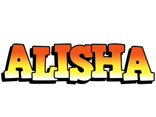 Alisha sunset logo