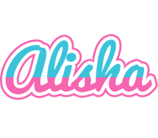 Alisha woman logo