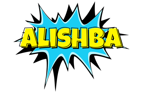 Alishba amazing logo