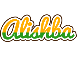 Alishba banana logo